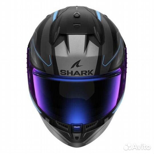 Shark D-Skwal 3 Sizler Full Face Helmet Black / An