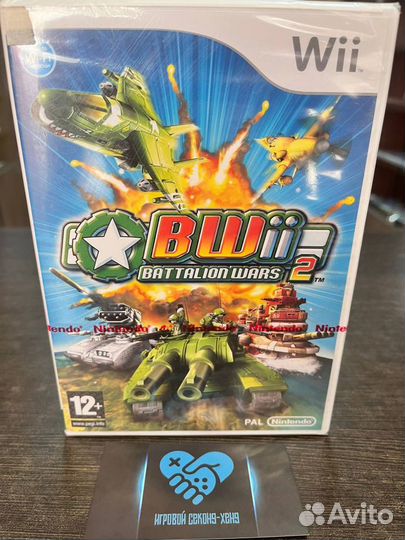 Battalion Wars 2. Новый. Лицензия Nintendo Wii Ви