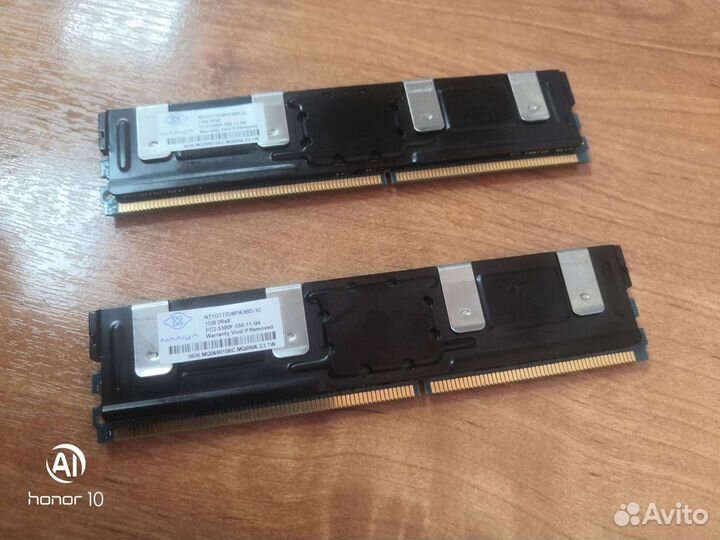 Оперативная память Nanya nt1gt72u8pa3bd-3C 1GB