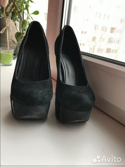 Туфли замша