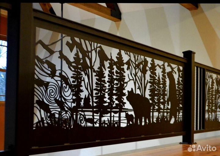 Металлические ограждения