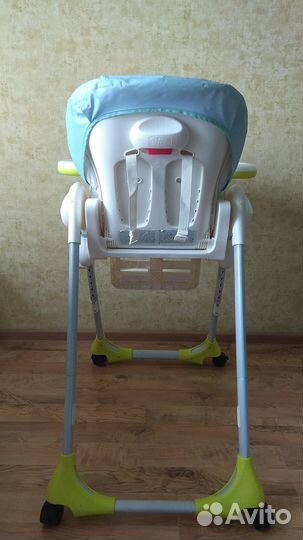 Стульчик для кормления chicco polly 2 в 1