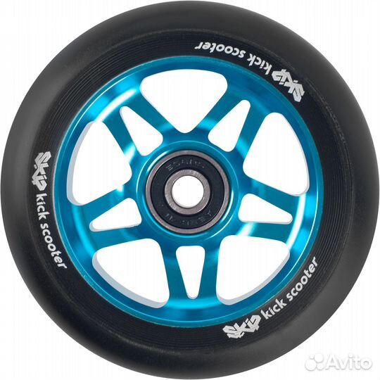 Колесо skip WHL19 100x24mm синий Sim955