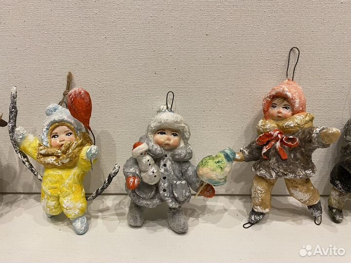 Ватные игрушки