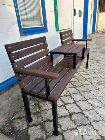 Скамейка садовая со столиком купить в Ярославле | Товары для дома и ...