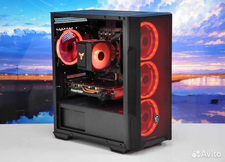 Игровой пк ryzen 5 5600 RTX 3060ti