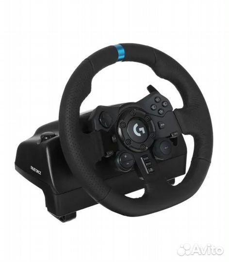 Руль Logitech True Force G923, черный