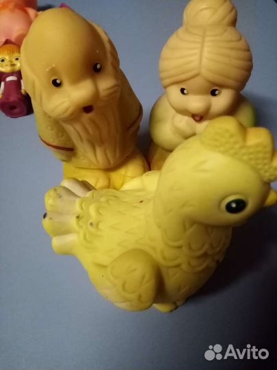 Резиновые игрушки СССР