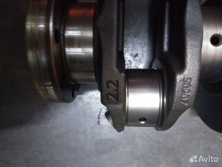 Коленвал на Форд Транзит 2.2 л 155 л. с