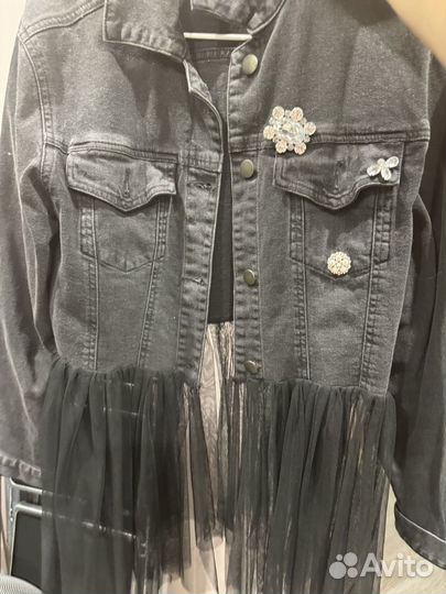 Куртка джинсовая Zara м