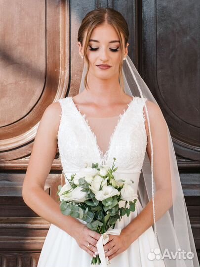 Свадебное платье, размер 42-44