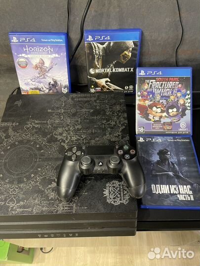 Sony PS4 pro 1tb limitid+150 игр