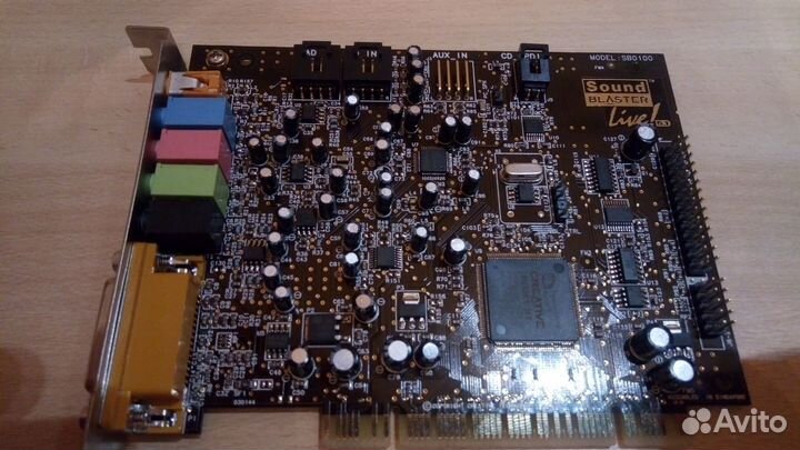 Звуковые карты Creative, Yamaha, Vortex, и