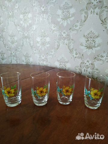 Бокалы из богемского стекла