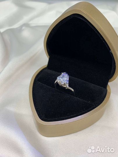 Кольцо серебро