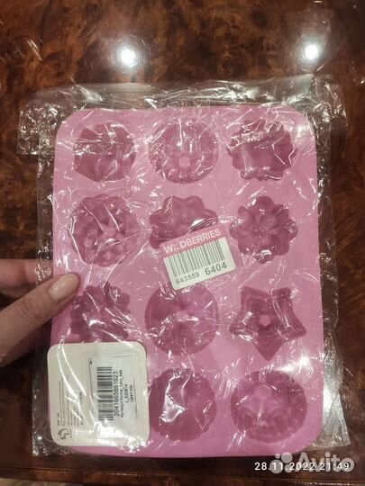 Силиконовая форма для выпечки