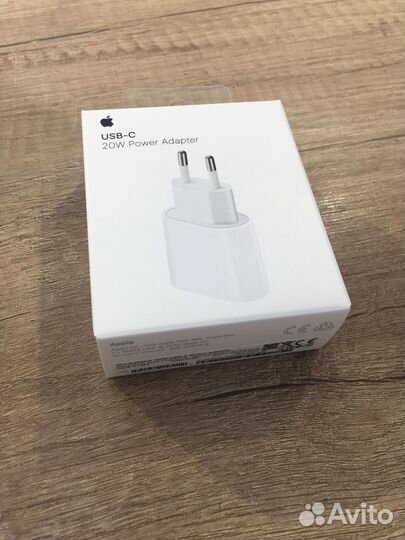 Оригинальная зарядка Apple iPhone Блок 20w