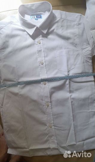 Рубашка белая новая