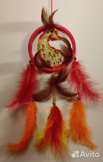 Ловцы снов Феникс, Попугай, Единорог с подсветкой