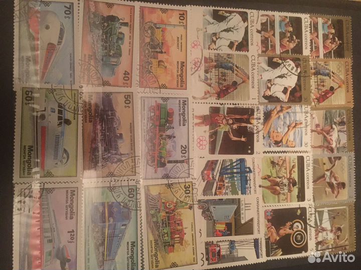 Марки СССР разной тематики