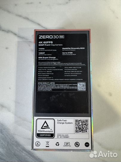 Infinix Zero 30 5G, 12/256 ГБ