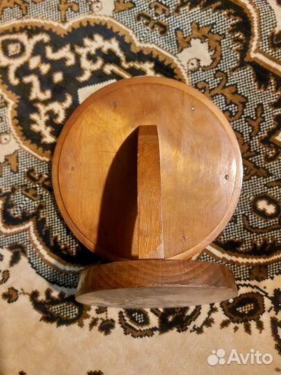 Зеркало настольное СССР дерево