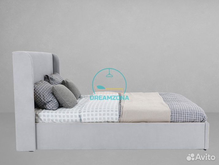 Кровать Нэнси с мягким изголовьем