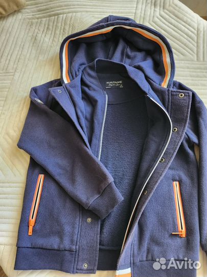 Куртка кардиган для мальчика в школу