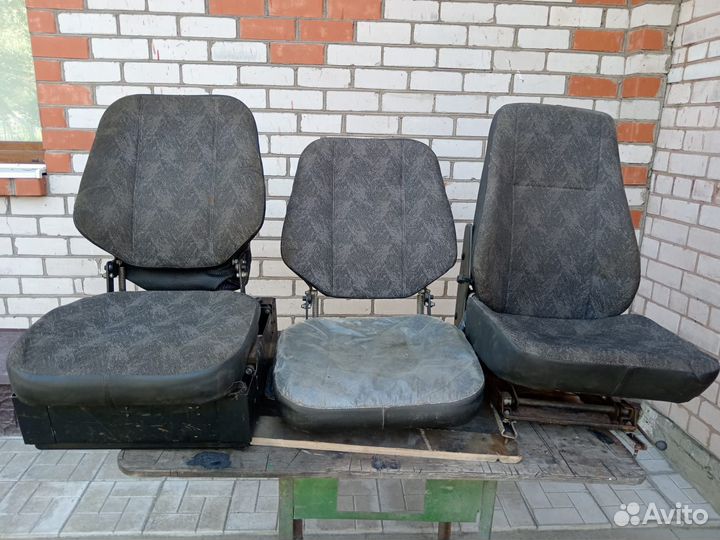 Комплект сидений Камаз евро 2, б/у