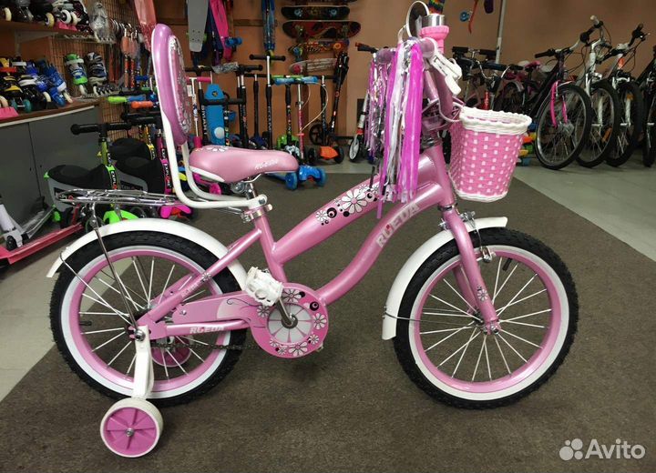 Детский четырехколесный велосипед 18
