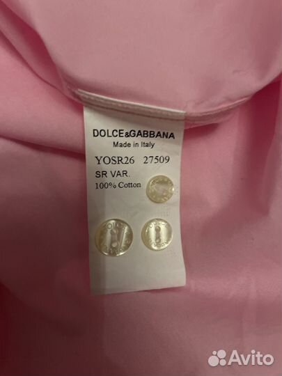 Dolce gabbana рубашка 46, оригинал