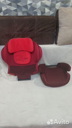 Детское автокресло Cybex Juno-Fix Poppy Red