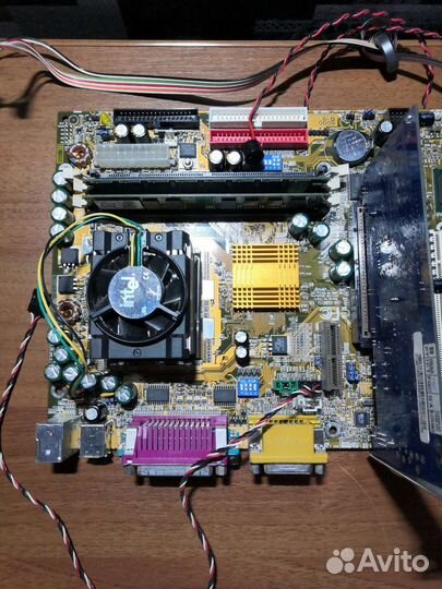 Материнская плата GA-6VX7B-4X с процессором