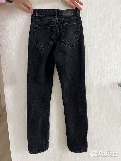Джинсы черные Bershka Denim