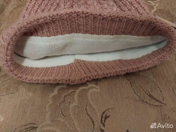 Комплект шапка и снуд