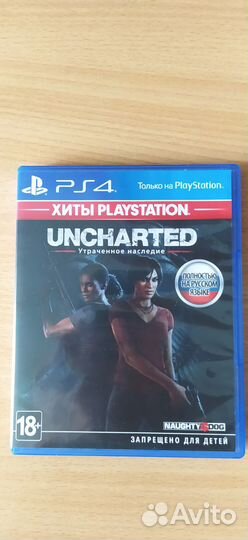 Uncharted: Утраченное Наследие PlayStation 4 PS4