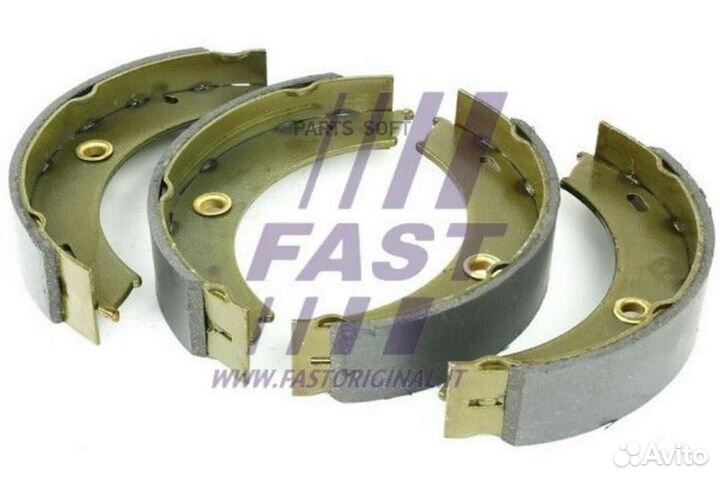Fast FT30033 тормозные колодки mercedes sprinter 9