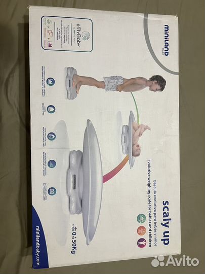 Электронные детские весы Miniland Scaly Up