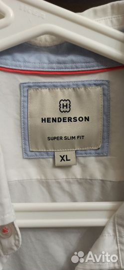 Рубашка henderson super slim fit