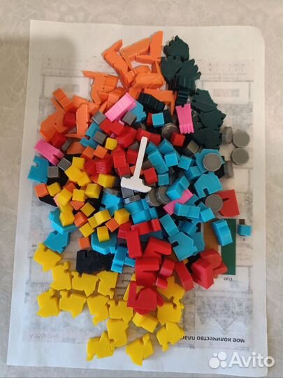 Фигурки, миплы, органайзеры для настольных игр