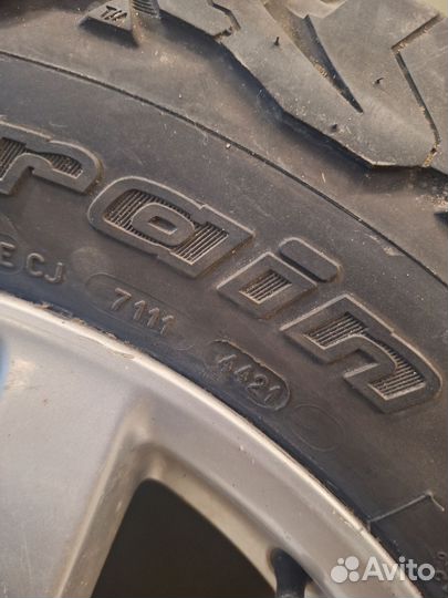 Колёса грязевые от Прадо 150