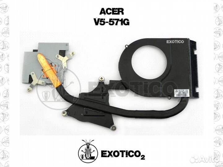 Acer V5-571G Радиатор