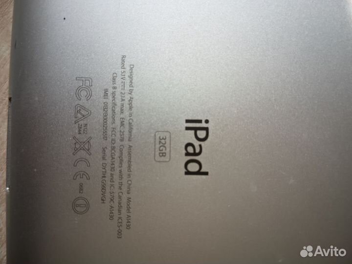 Apple iPad 3 Wi Fi 4G LTE A1430