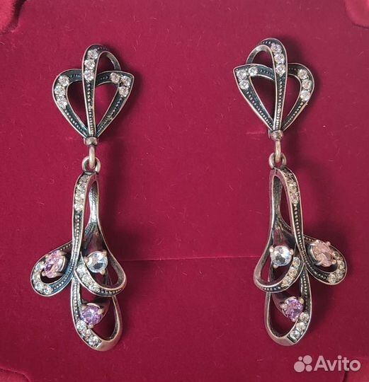 Серебряные серьги