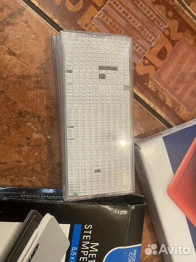 Печать для документов Алфавит для печати Подушки