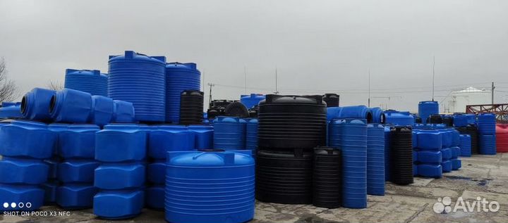 Бак для воды до 10000л