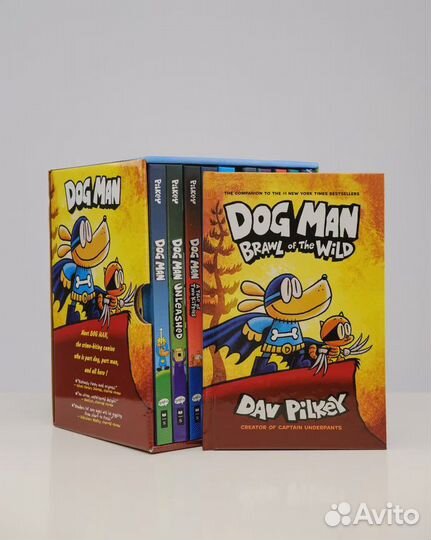 Dog Man. Комиксы-бестселлеры на английском языке