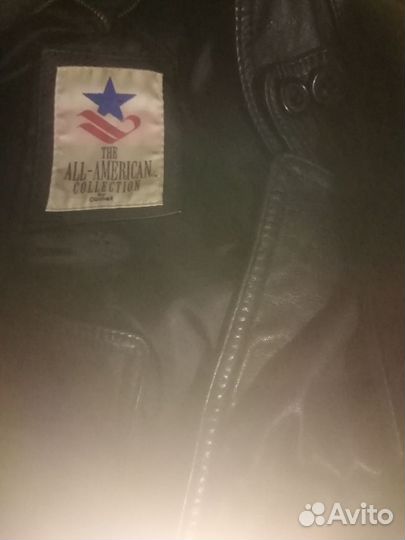 Кожаный плащ мужской длинный