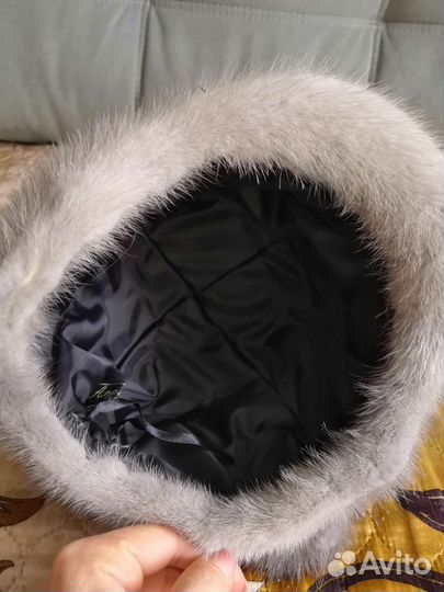 Шапка норковая женская бу