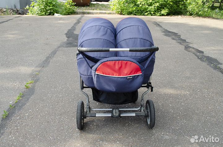 Коляска для двойни Mikado Duet 2 в 1